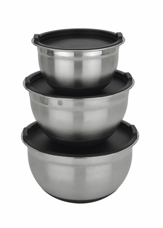 Mixing Bowl with Black Lid