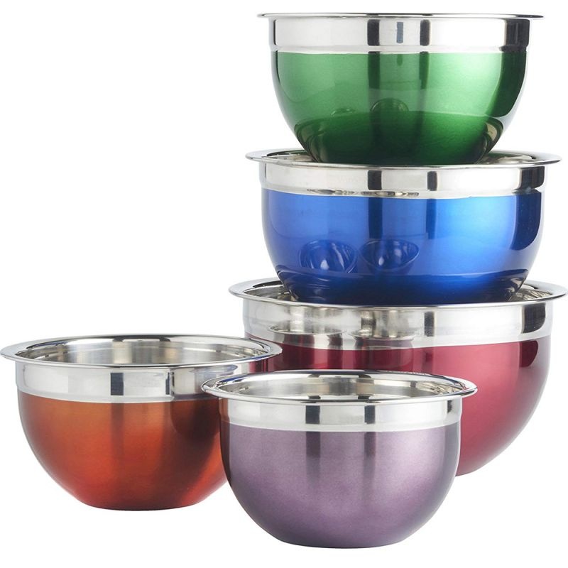 Mixing Bowl with Painting