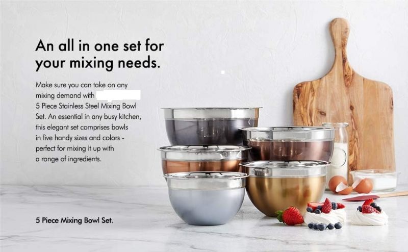 Mixing Bowl with Painting