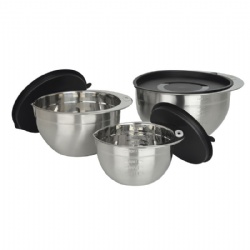 Mixing Bowl with Wide Handing and Lid