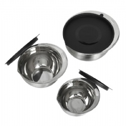 Mixing Bowl with Wide Handing and Lid