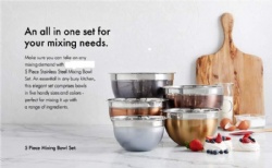 Mixing Bowl with Painting