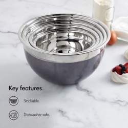 Mixing Bowl with Painting